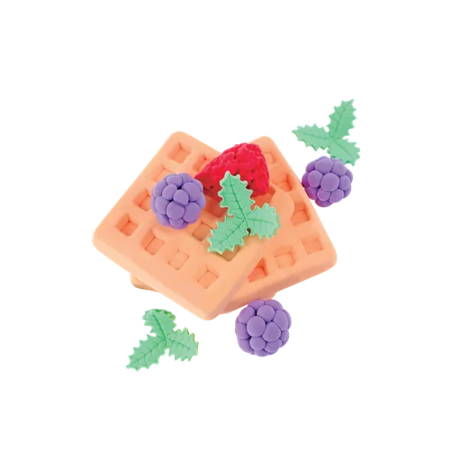 Fruit Waffles